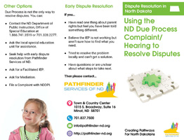 Dispute Resolution in North Dakota: Using the ND Due Process Complaint/ Hearing to Resolve Disputes
