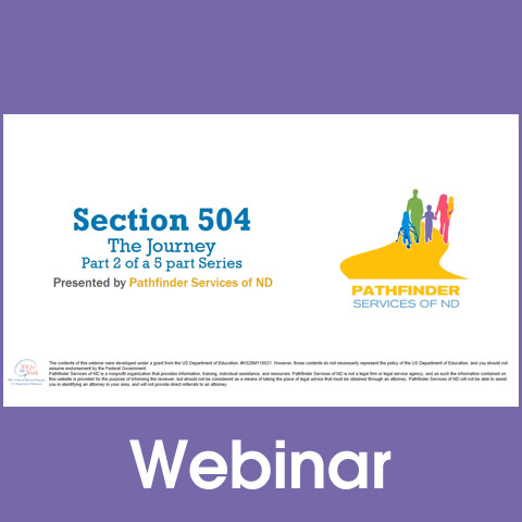 Section 504 - The Journey: Section 504 Disability Defined (Part 2)