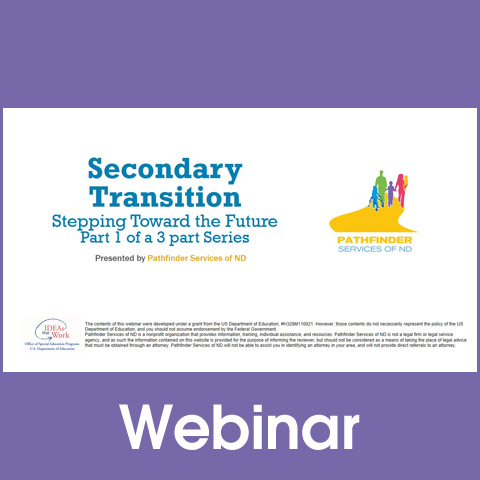 Secondary Transition: Stepping Towards The Future Part 1